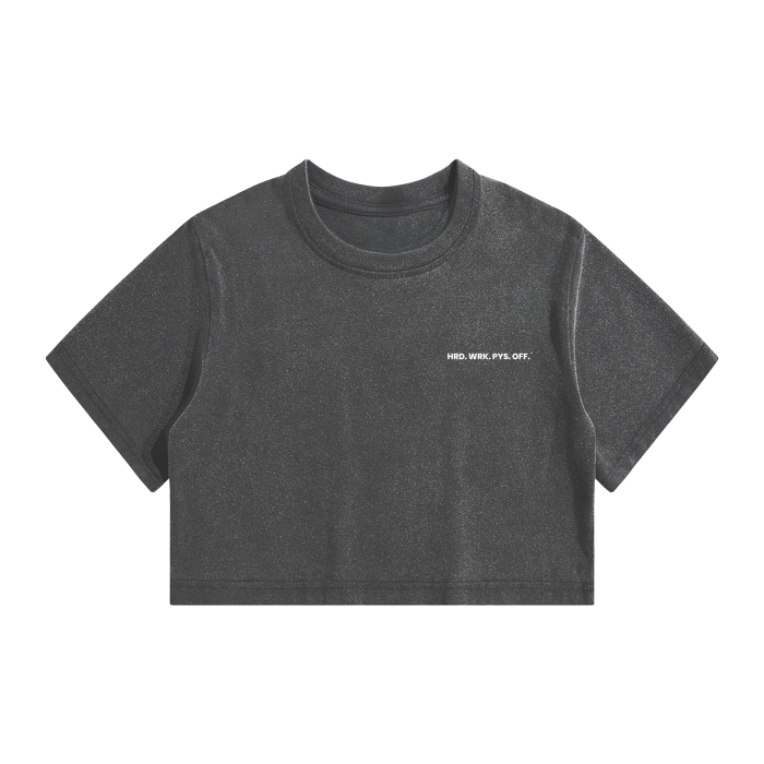 "The OG" Crop Top T-Shirt - 220 GSM